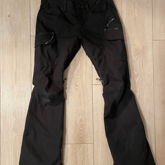 Women’s Burton Black Snowpants - Picture 1 of 4